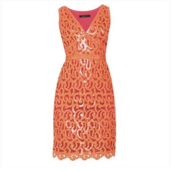 BCBGMaxAzria/BCBG Gabrielle sequined Sz XS Dress $548 - Picture 6 of 9